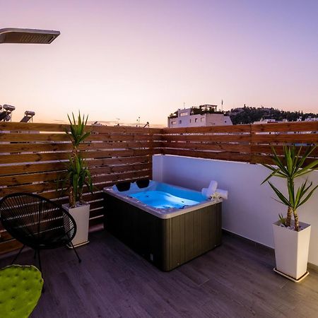 Appartamento Acropolis View With Jacuzzi Atene Esterno foto